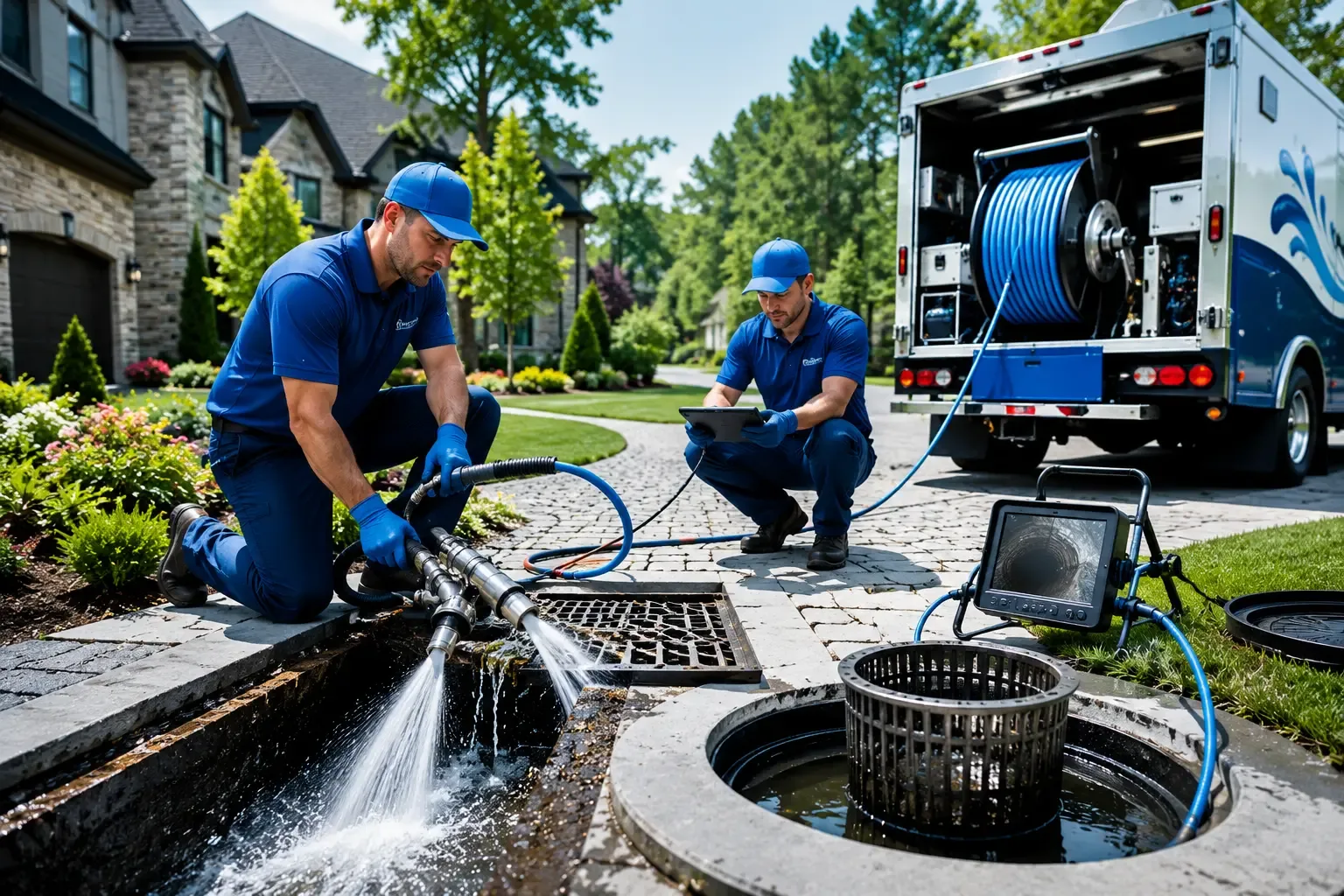 Local outdoor drain cleaning professionals in San Andreas, CA