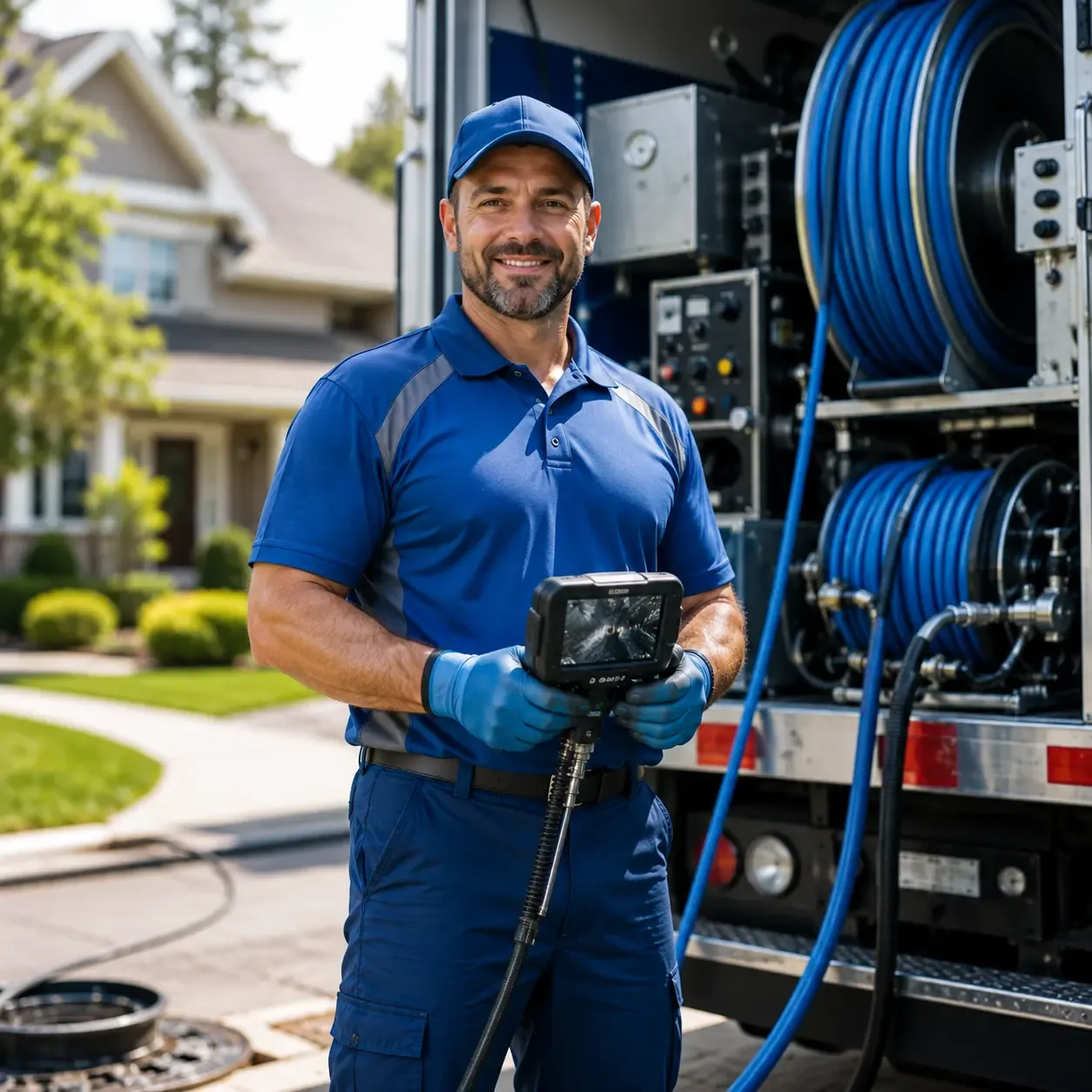 Local outdoor drain cleaning specialists in San Andreas, CA